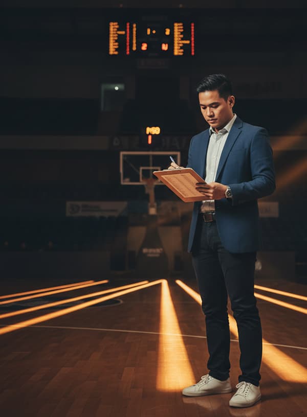 Organizer managing games on MatchPoint